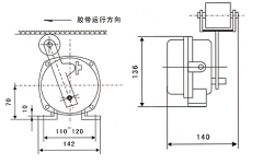速度開關，測速傳感器XSAV11801（低速型）高低速速度開關
