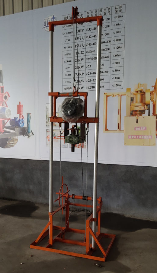 QYJ-100汽油打井機